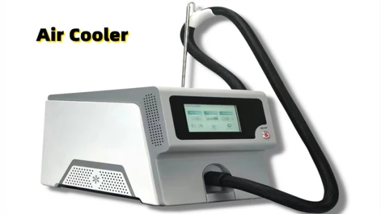 Machine portative d'air froid de laser frais pour le système de refroidissement de cryo de refroidisseur de peau d'air de traitement de laser